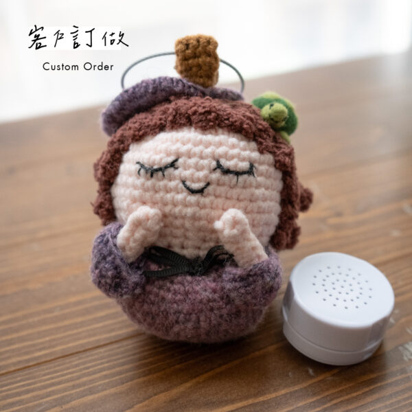 【好好存聲】毛線編織留聲盒 | 貓掌肉球