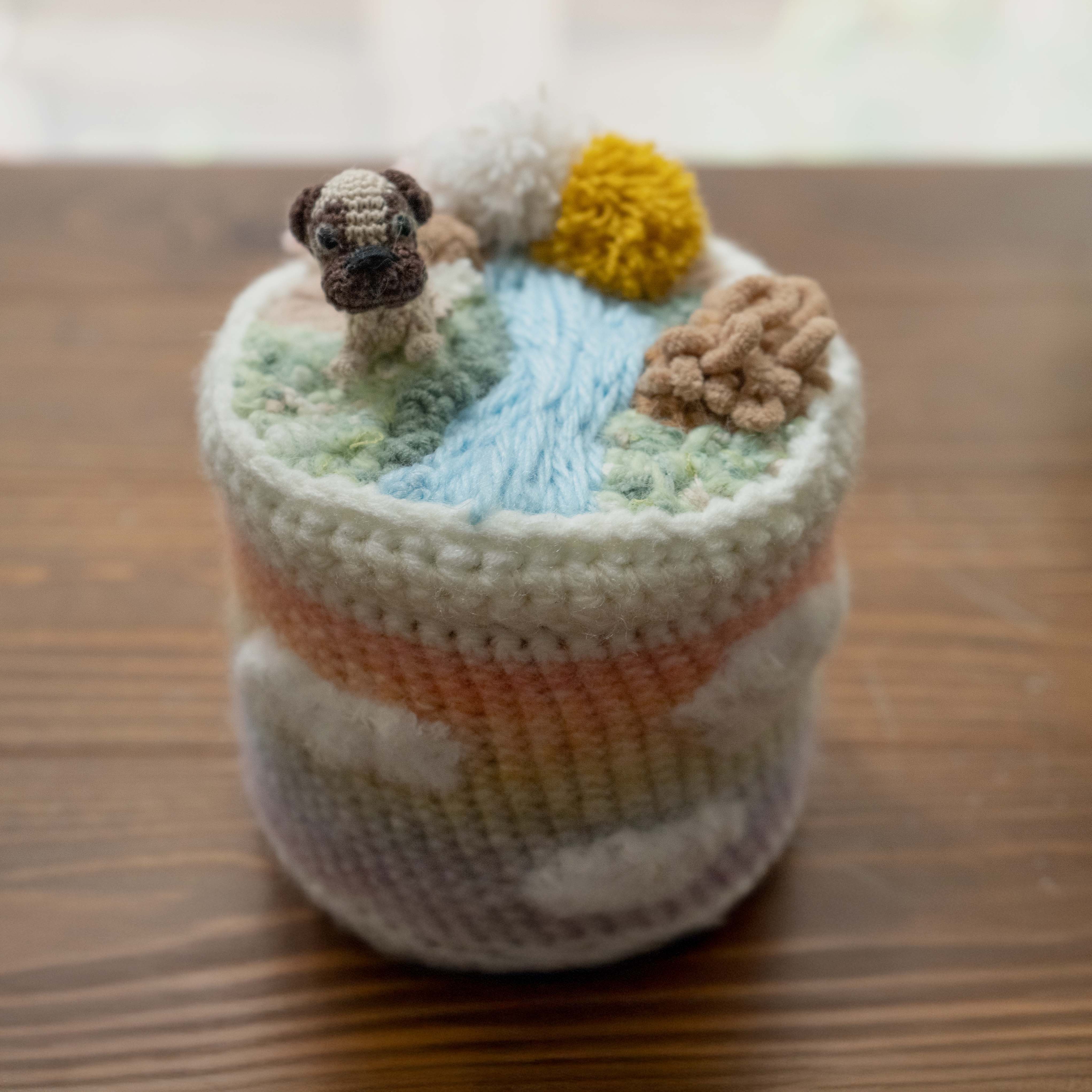 202411-79 【寶貝好好睡】毛線紀念罐|迷你寶貝